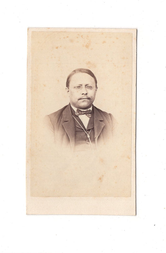 Fotografie Herrenportrait - Coburg um 1860 / CDV C1-24