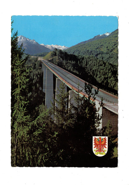 Ansichtskarte Europabrücke / Brennerautobahn / Tirol / Österreich