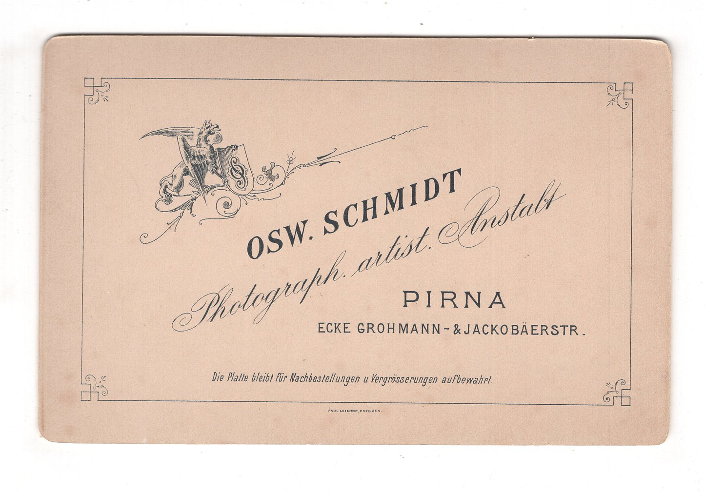 Fotografie Niedliches kleines Mädchen - Pirna 1890er / CAB U-25