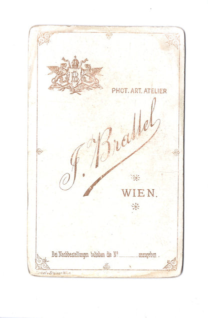 Fotografie Schönes Kinderbild / Baby - Wien 1880er