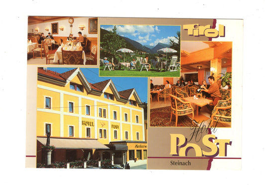 Ansichtskarte Hotel Post / Steinach / Tirol / Österreich