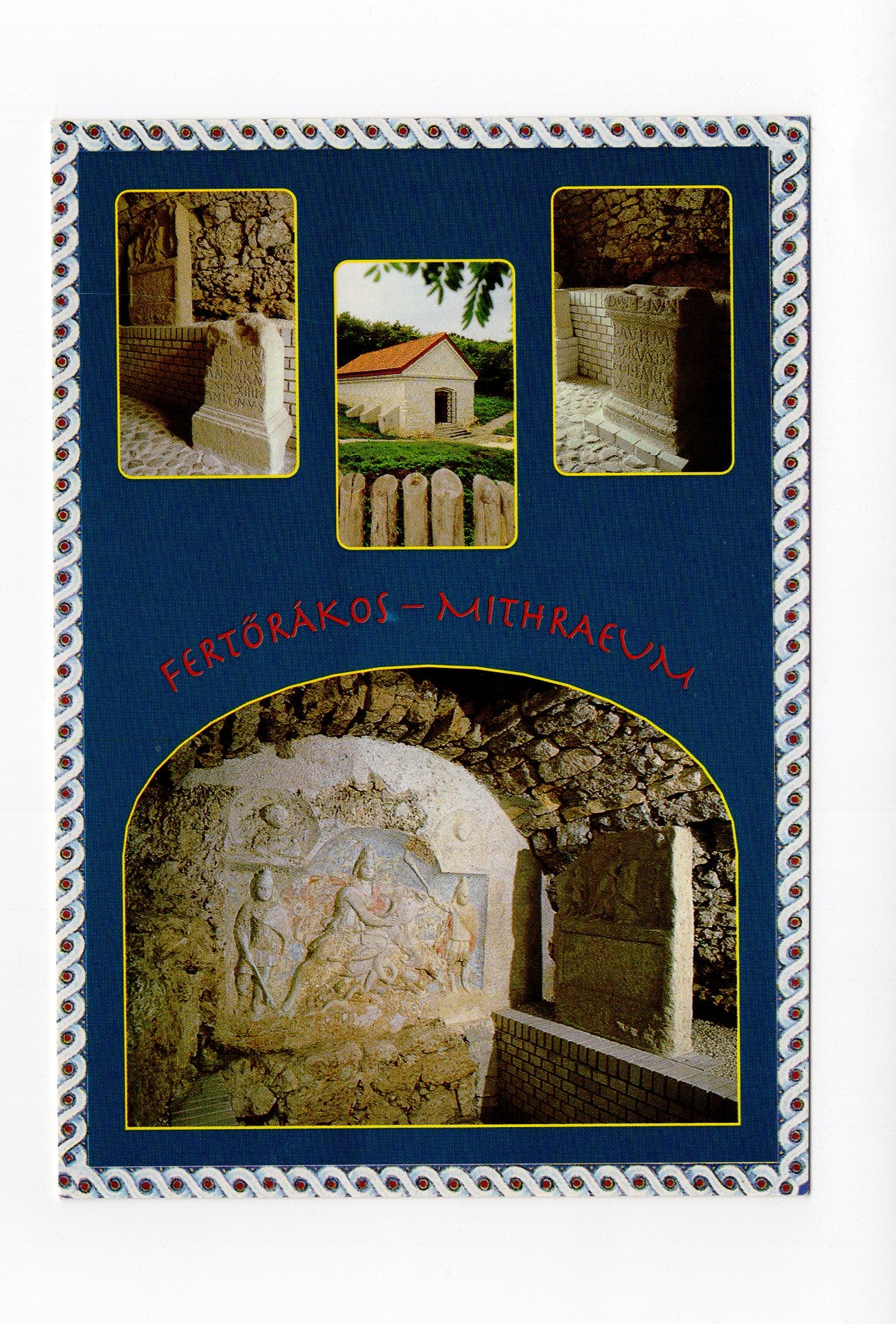 Ansichtskarte Fertörakos / Mithraeum / Ungarn