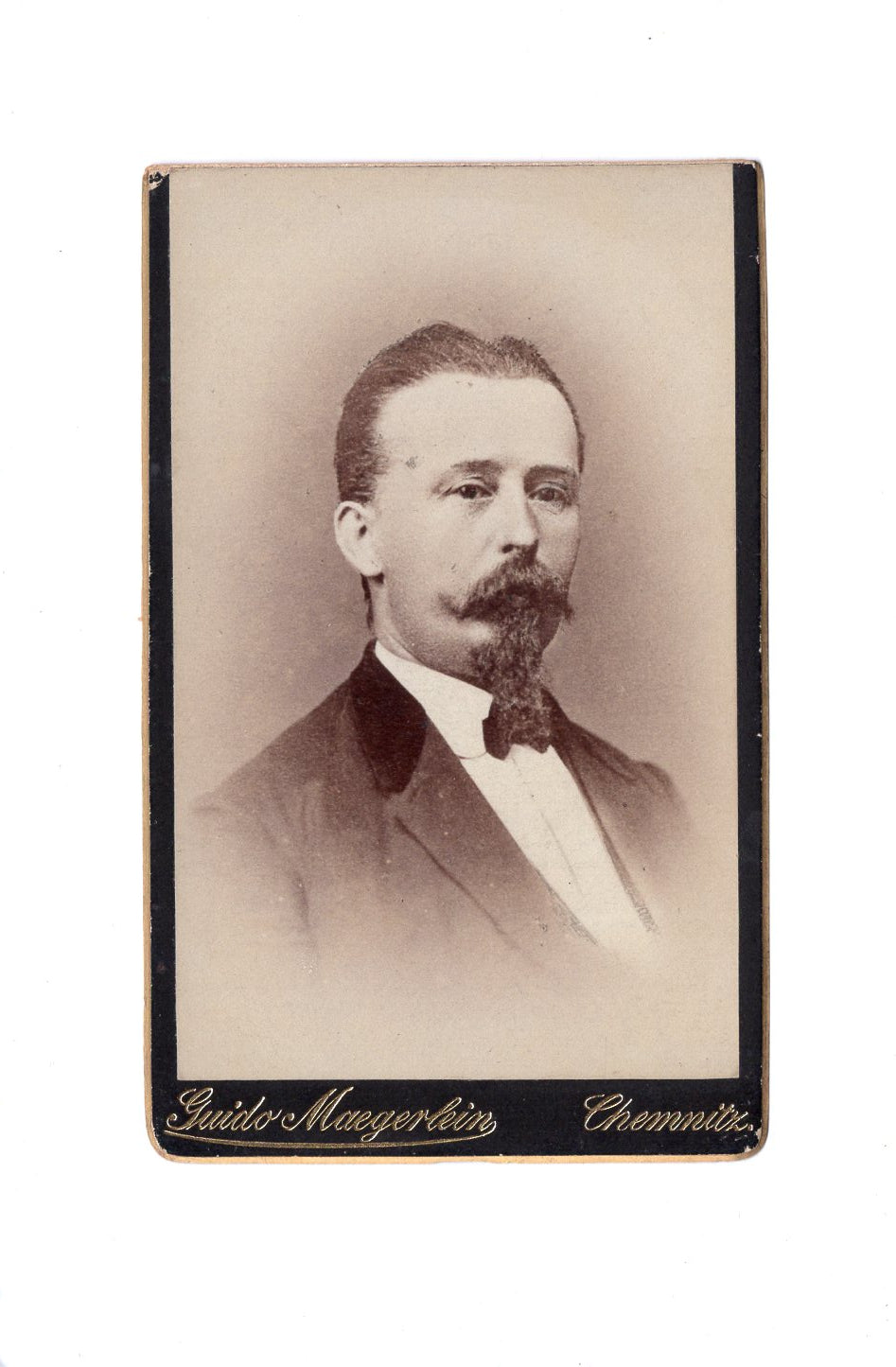 Fotografie Herrenportrait - Chemnitz 1880er