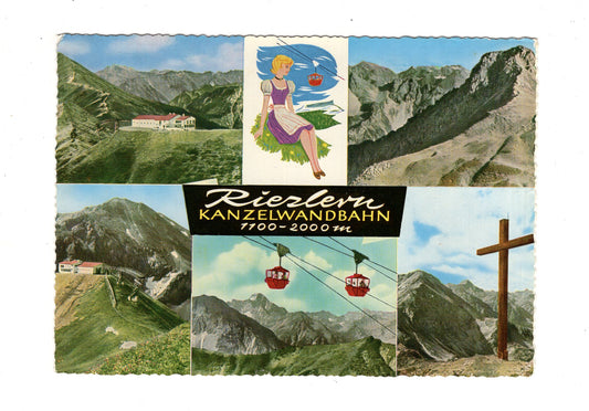 Ansichtskarte Kleinwalsertal / Riezlern / Kanzelwandbahn / Österreich