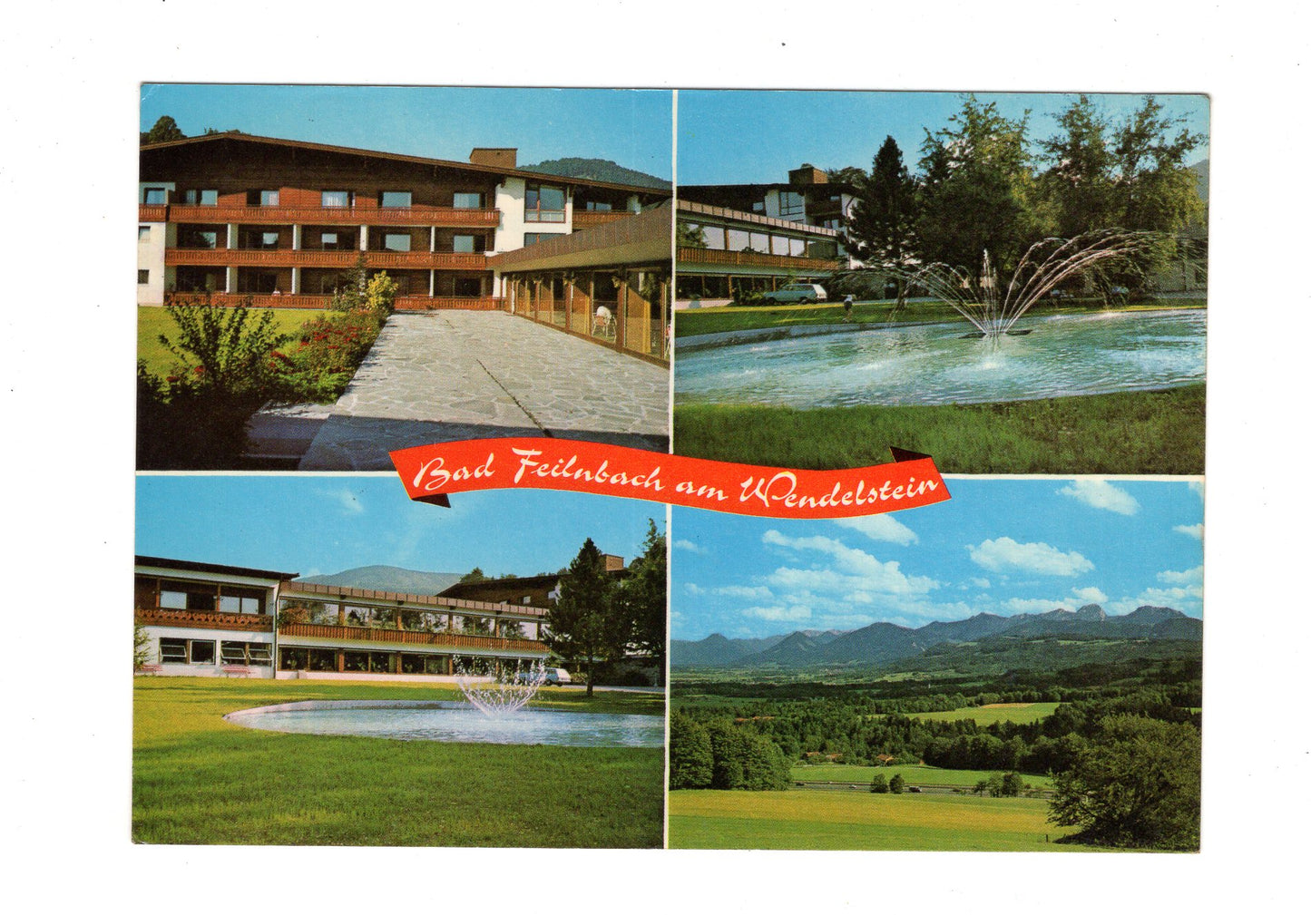 Ansichtskarte Bad Feilnbach am Wendelstein / Oberbayern
