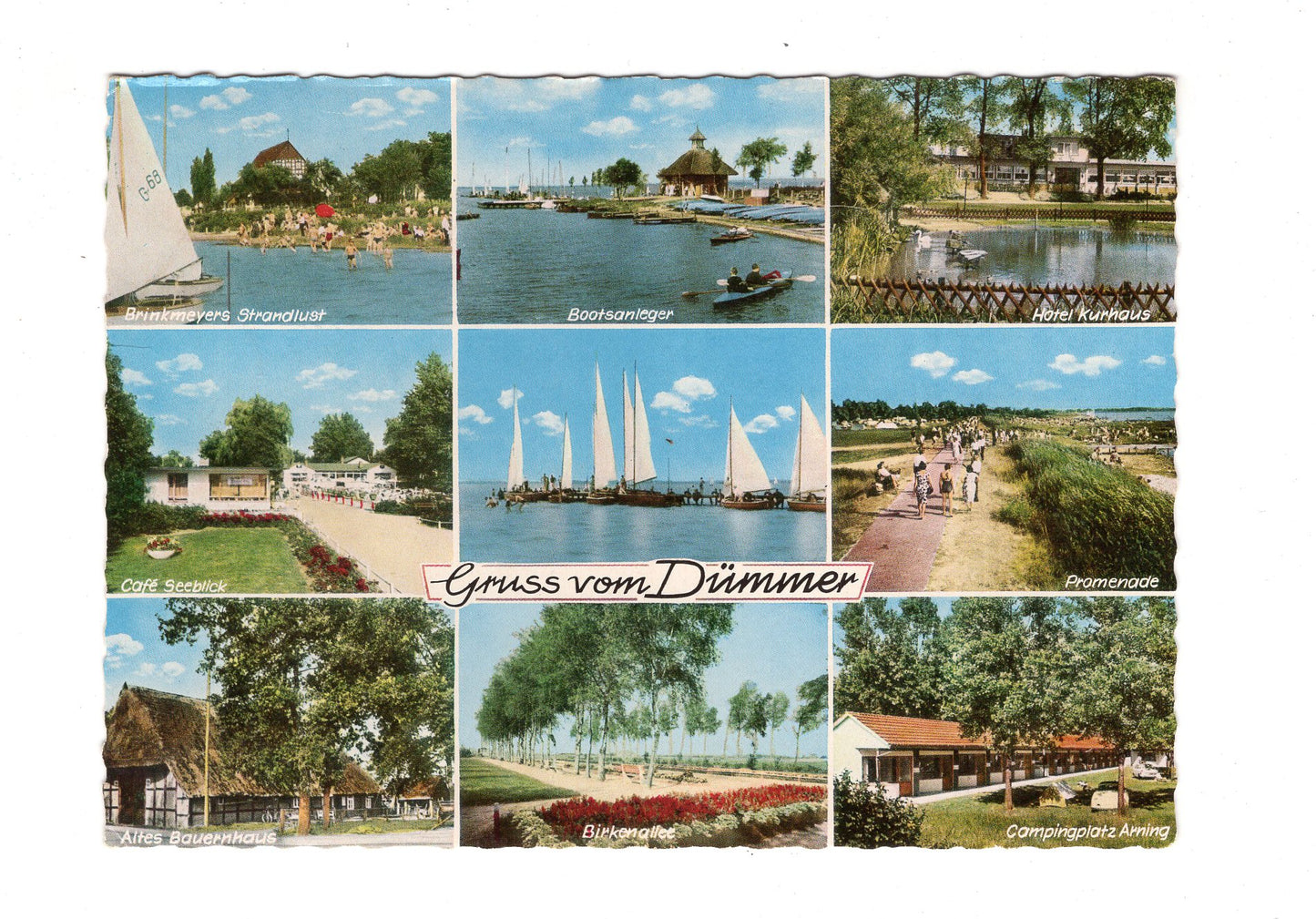 Ansichtskarte Gruß vom Dümmer / I1-54