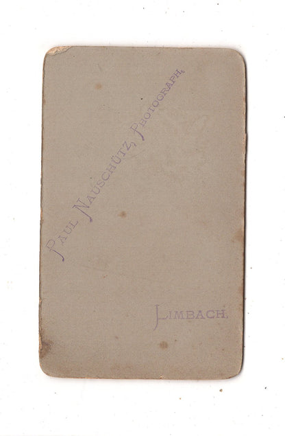 Fotografie Feine Dame - Limbach 1880er