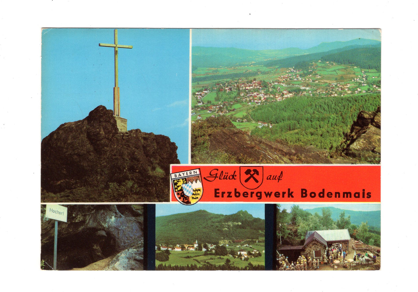 Ansichtskarte Bodenmais / Bayerischer Wald / Erzbergwerk im Silberberg