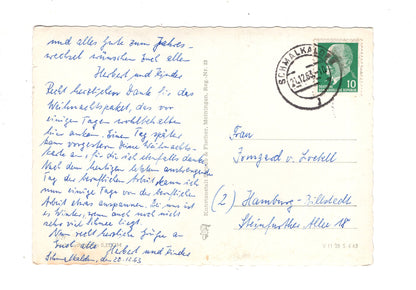 Ansichtskarte Feiertage / Frohe Weihnachten / K1-63