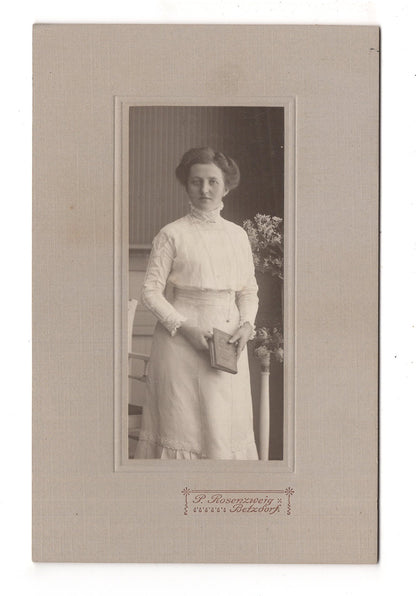 Fotografie Feine Dame - Betzdorf um 1910
