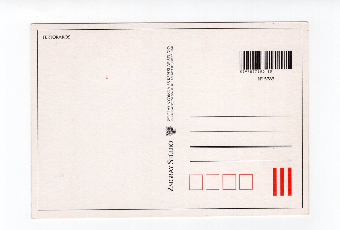 Ansichtskarte Fertörakos / Mithraeum / Ungarn