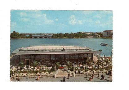 Ansichtskarte Hamburg / Alsterpavillon und Binnenalster / I1-70