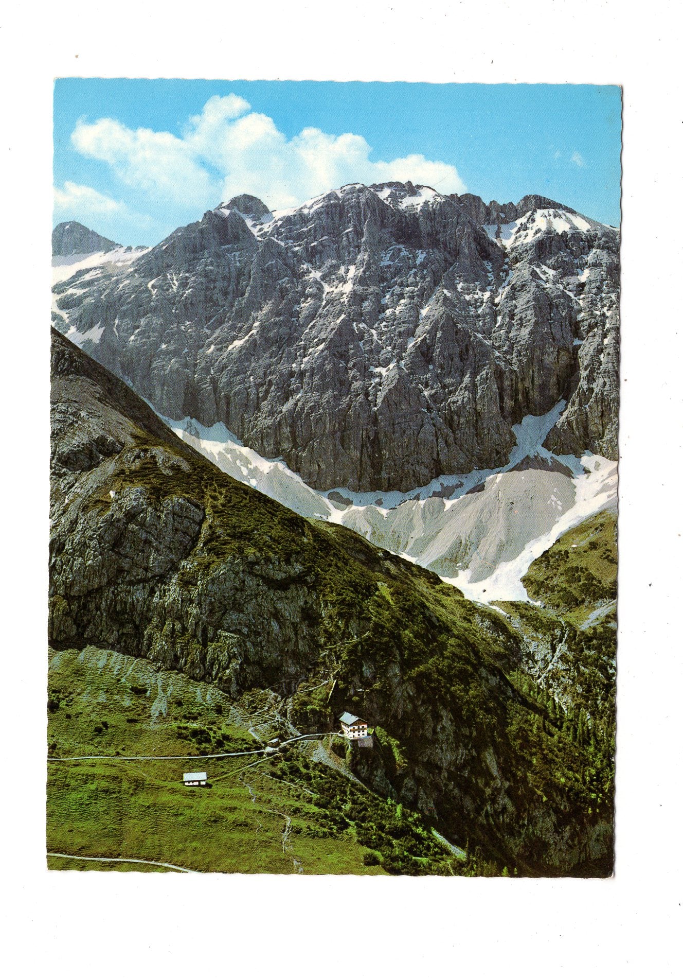 Ansichtskarte Karwendelhaus / Karwendelgebirge / Tirol / Österreich / N1-67