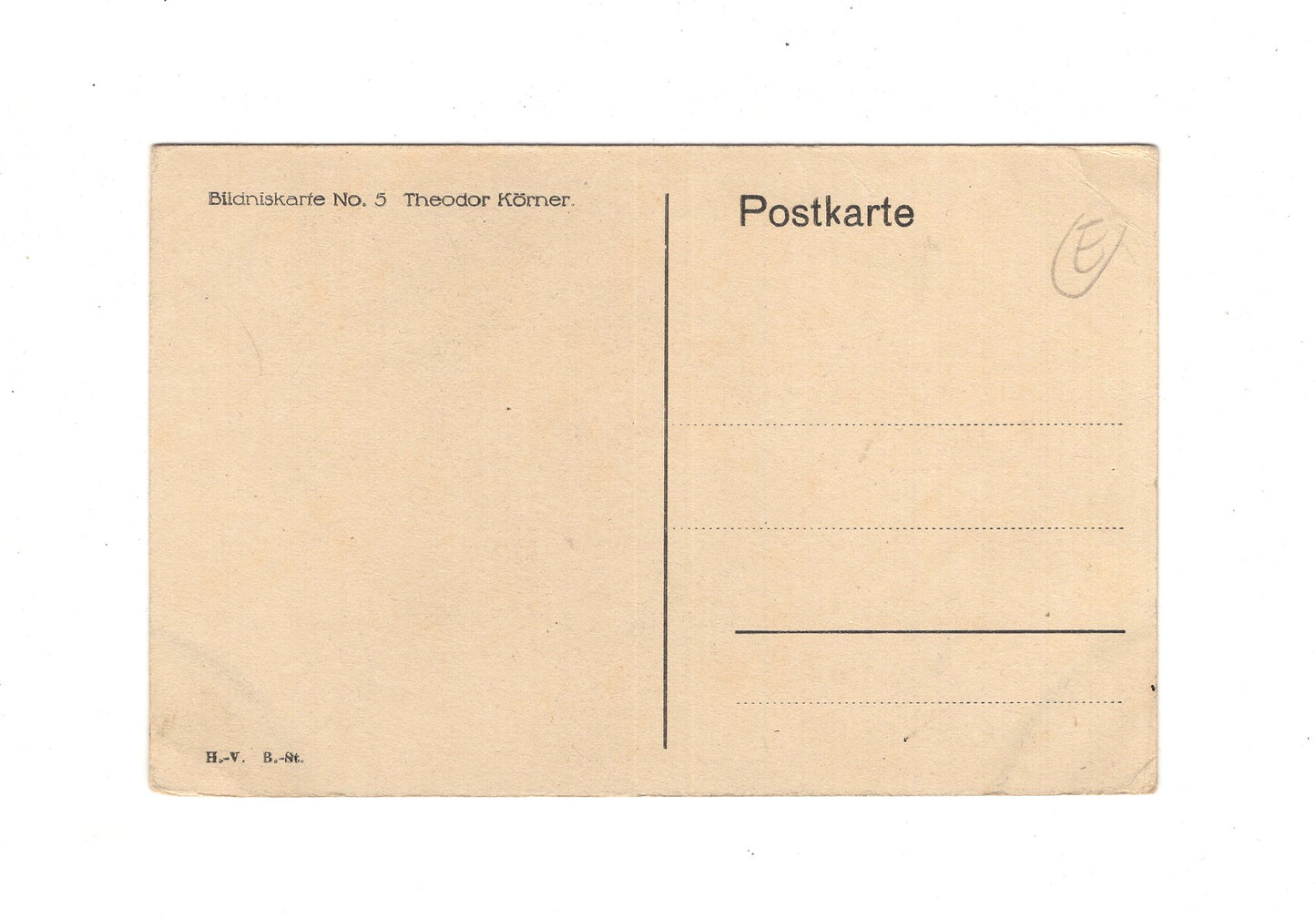 Ansichtskarte Theodor Körner
