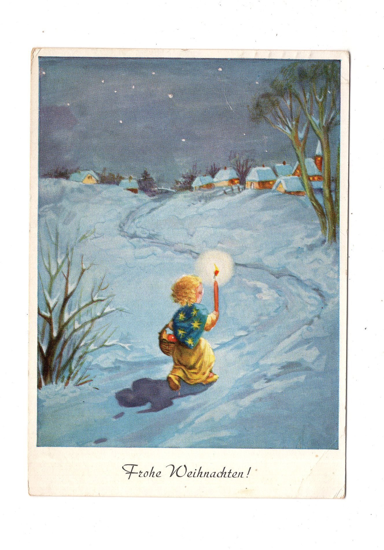 Ansichtskarte Feiertage / Frohe Weihnachten / K1-63