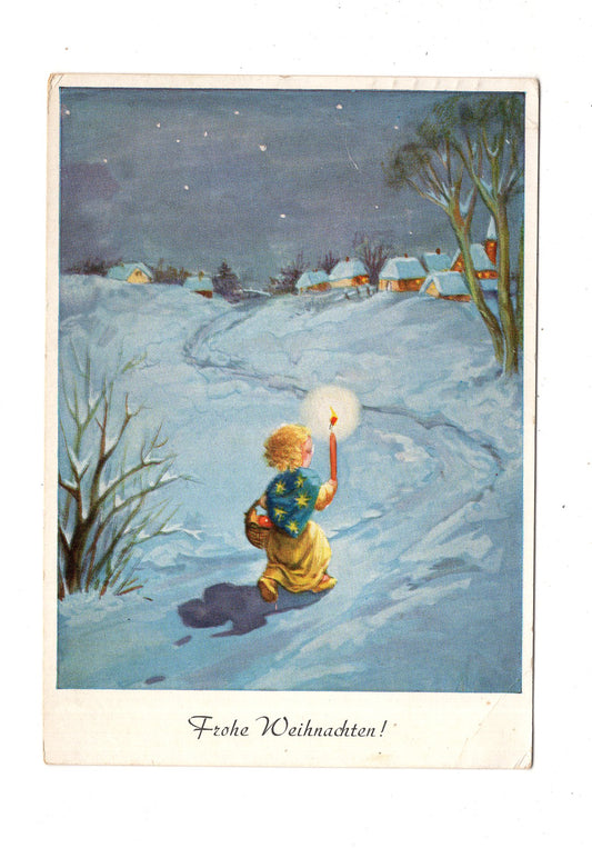 Ansichtskarte Feiertage / Frohe Weihnachten / K1-63