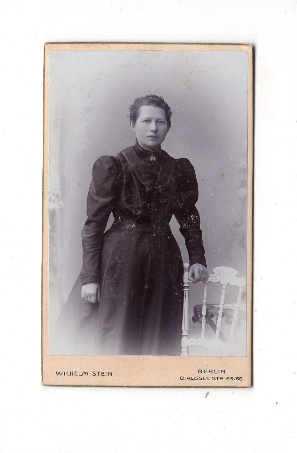 Fotografie Feine Dame - Berlin 1890er / CDV L1-27