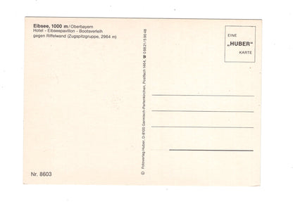 Ansichtskarte Eibsee / Oberbayern