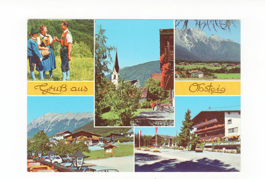 Ansichtskarte Obsteig / Tirol / Österreich