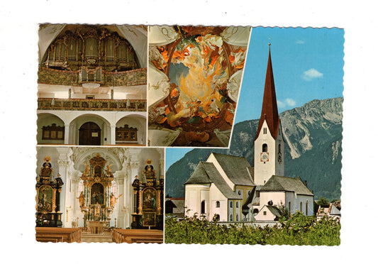 Ansichtskarte Dekanatspfarrkirche Breitenwang / Reutte / Tirol / Österreich