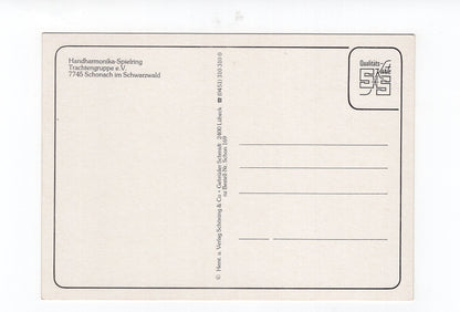 Ansichtskarte Trachtengruppe Schonach im Schwarzwald