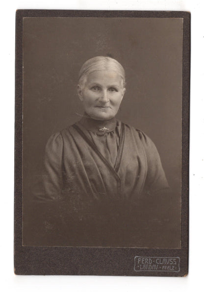 Fotografie Feine Dame - Landau / Pfalz um 1910