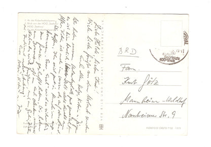 Ansichtskarte Grüße von der Koberbachtalsperre / I1-54