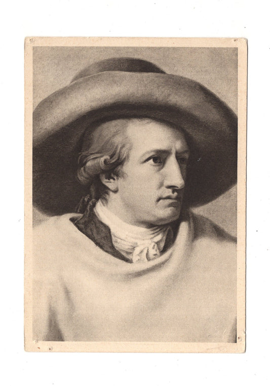 Ansichtskarte Johann Wolfgang von Goethe