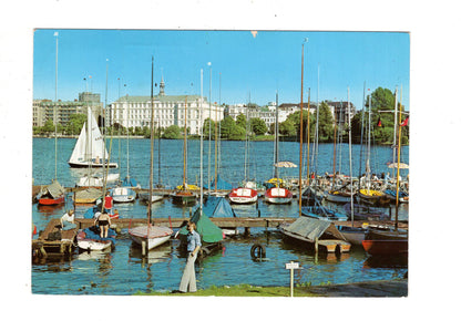 Ansichtskarte Hamburg / Außenalster mit Hotel Atlantic / I1-70