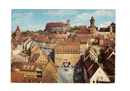 Ansichtskarte Nürnberg / Altstadt mit Burg / G1-61
