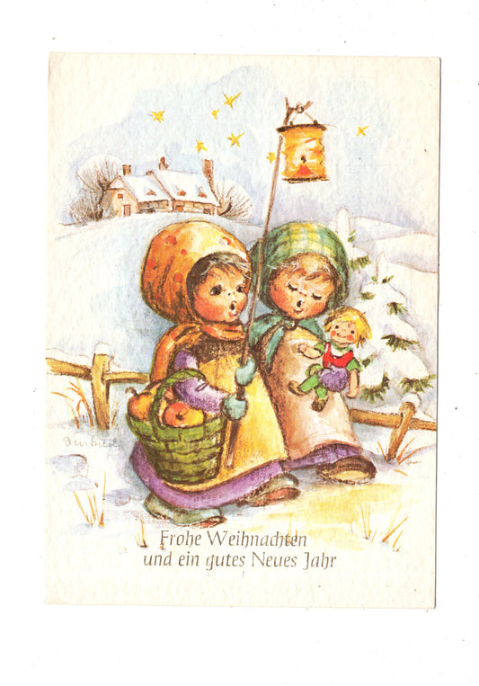 Ansichtskarte Feiertage / Frohe Weihnachten / K1-63