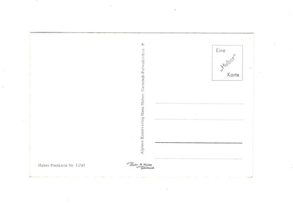 Ansichtskarte Eibsee gegen Waxenstein +++