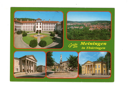 Ansichtskarte Meiningen in Thüringen / I1-54