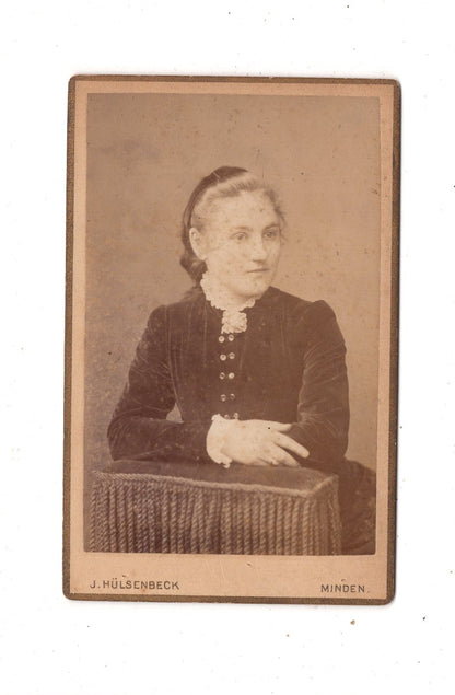 Fotografie Feine Dame - Minden 1880er