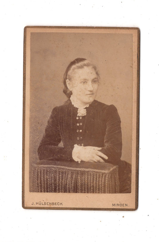 Fotografie Feine Dame - Minden 1880er