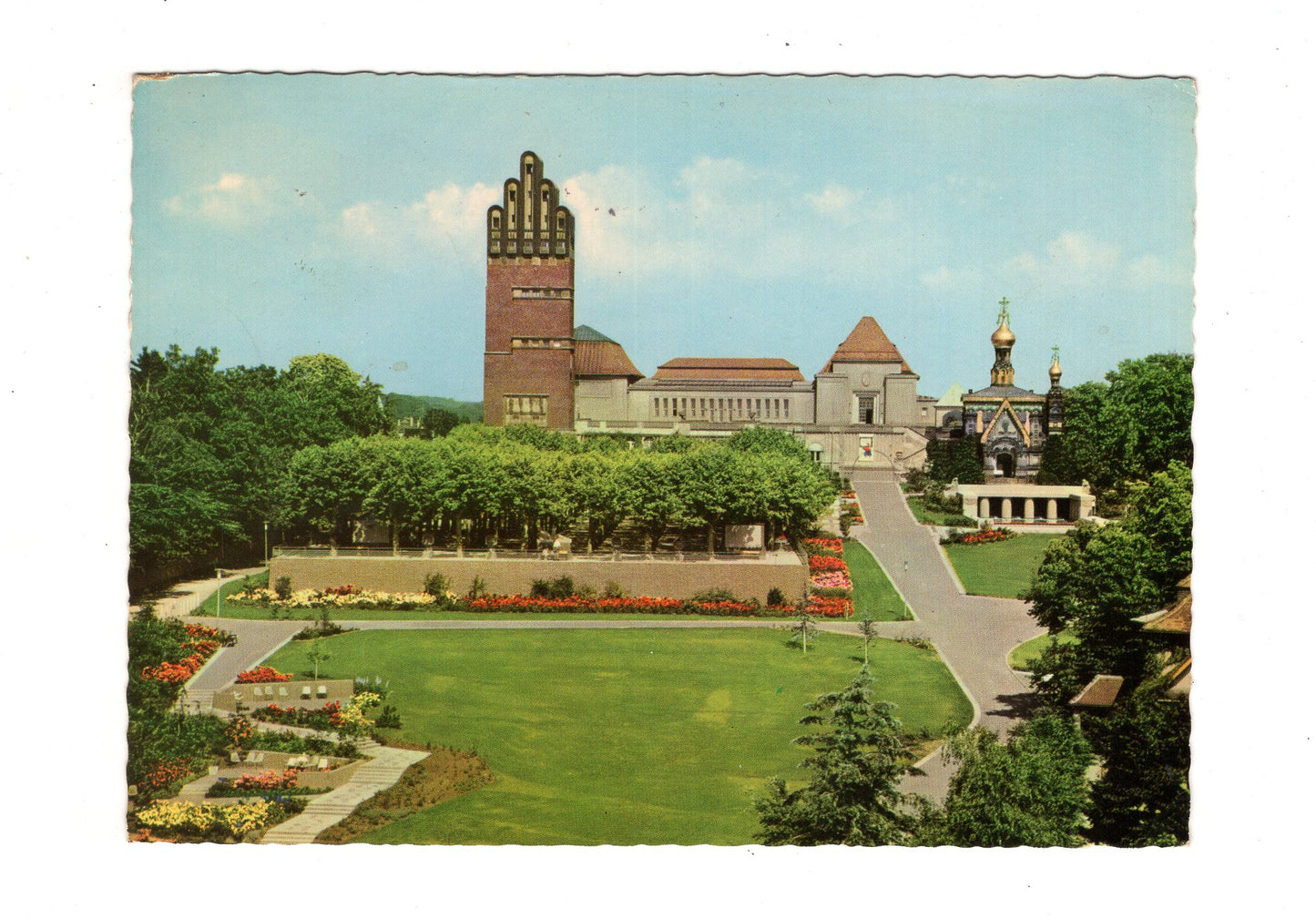 Ansichtskarte Darmstadt / Künstlerkolonie +++