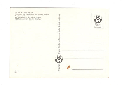 Ansichtskarte Haus Bergsonne /  Lechbruck am See im Ostallgäu / H1-57