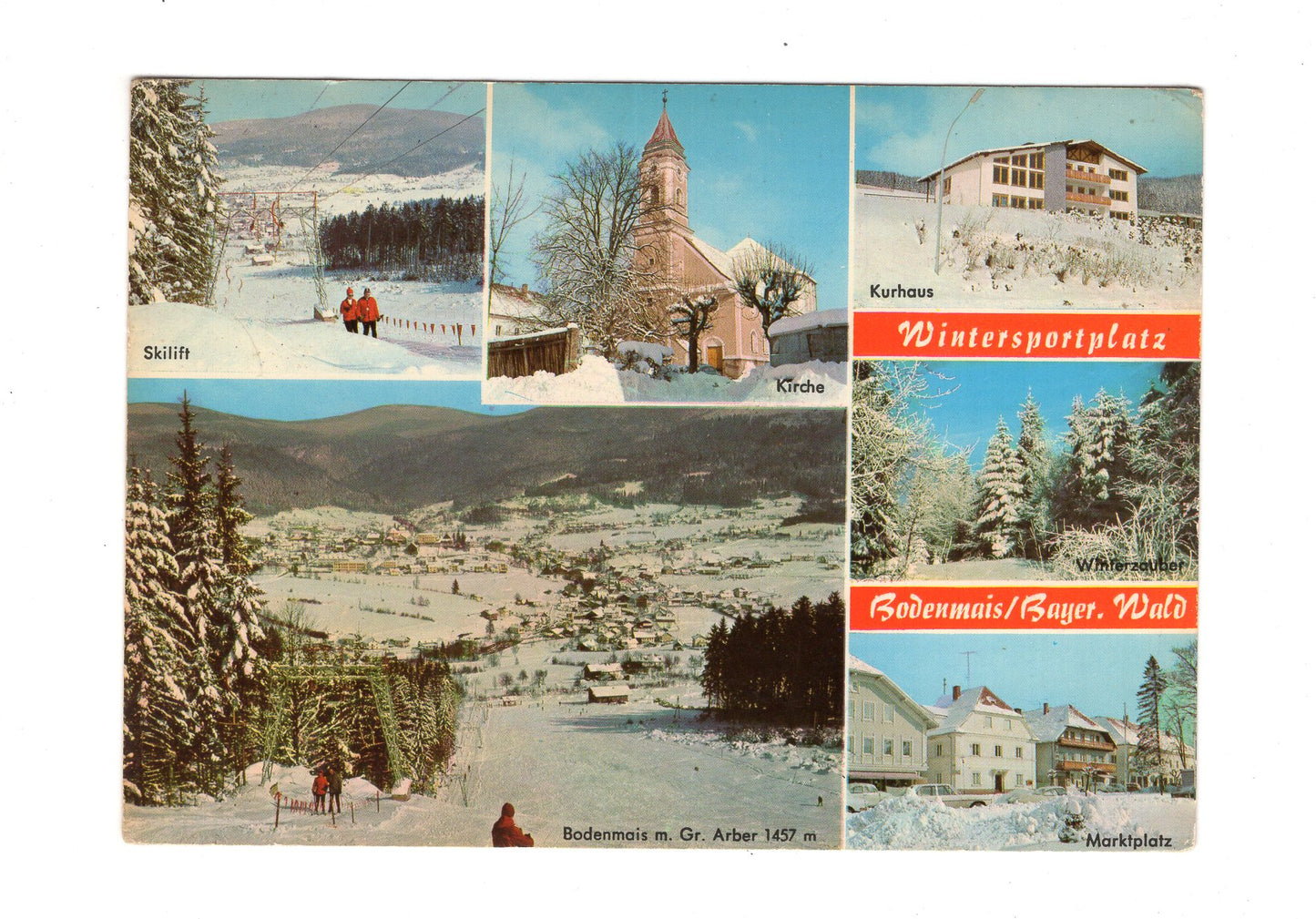 Ansichtskarte Bodenmais / Bayerischer Wald