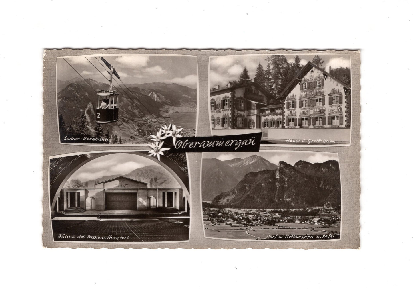 Ansichtskarte Passionsspieldorf Oberammergau