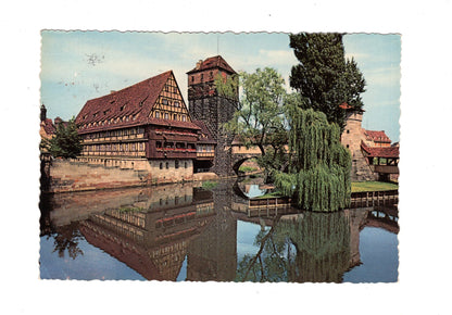 Ansichtskarte Nürnberg / Henkersteg / G1-61