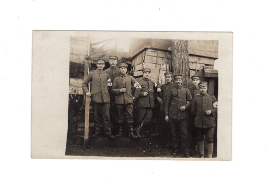 Ansichtskarte Sanitäts-Soldaten - 1917