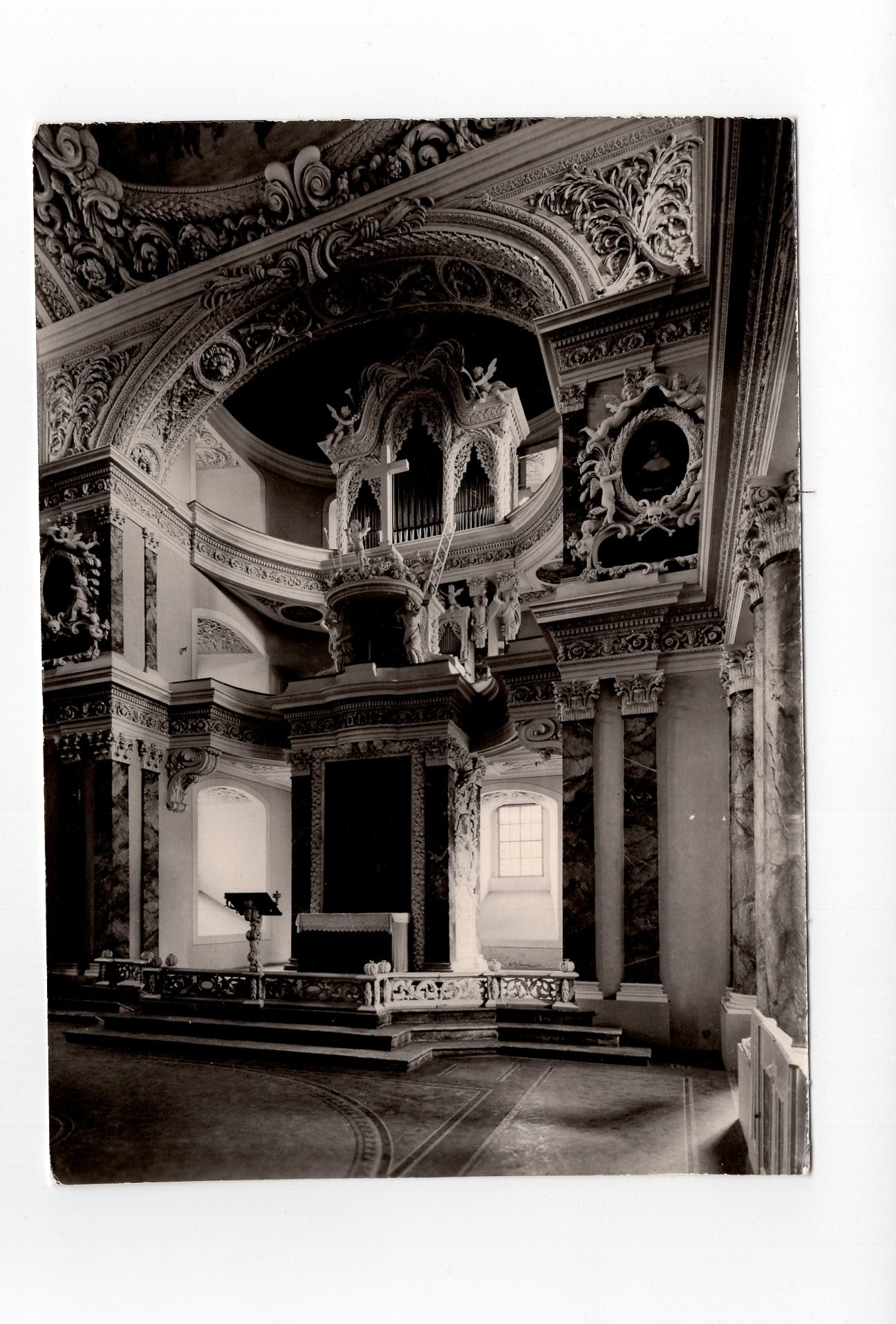 Ansichtskarte Schlosskapelle Eisenberg / Thüringen