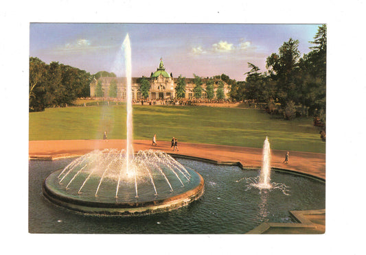 Ansichtskarte Bad Oeynhausen / Wasserspiele und Kurhaus / I1-54