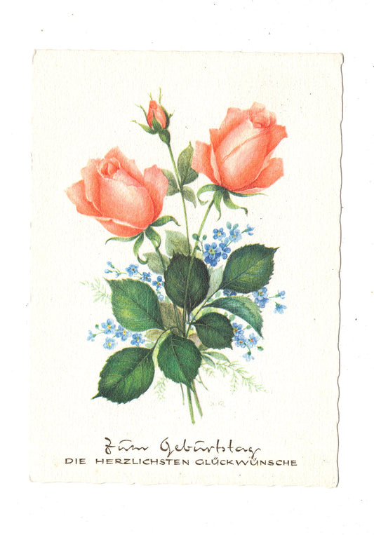 Ansichtskarte Glückwünsche / Glückwunsch zum Geburtstag / L1-59