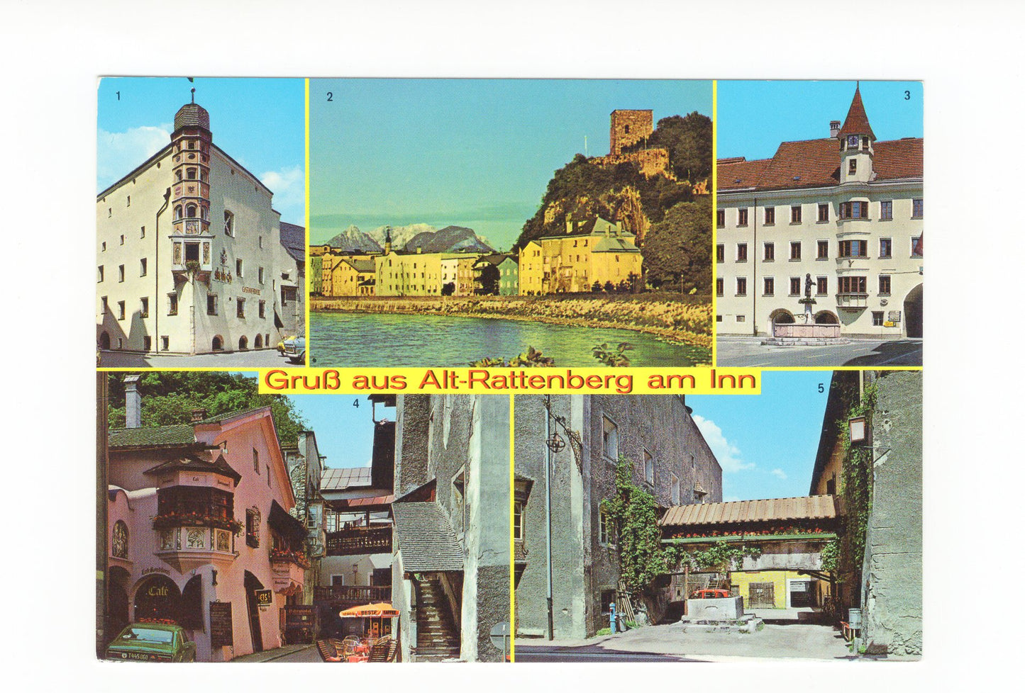 Ansichtskarte Alt-Rattenberg am Inn / Tirol / Österreich