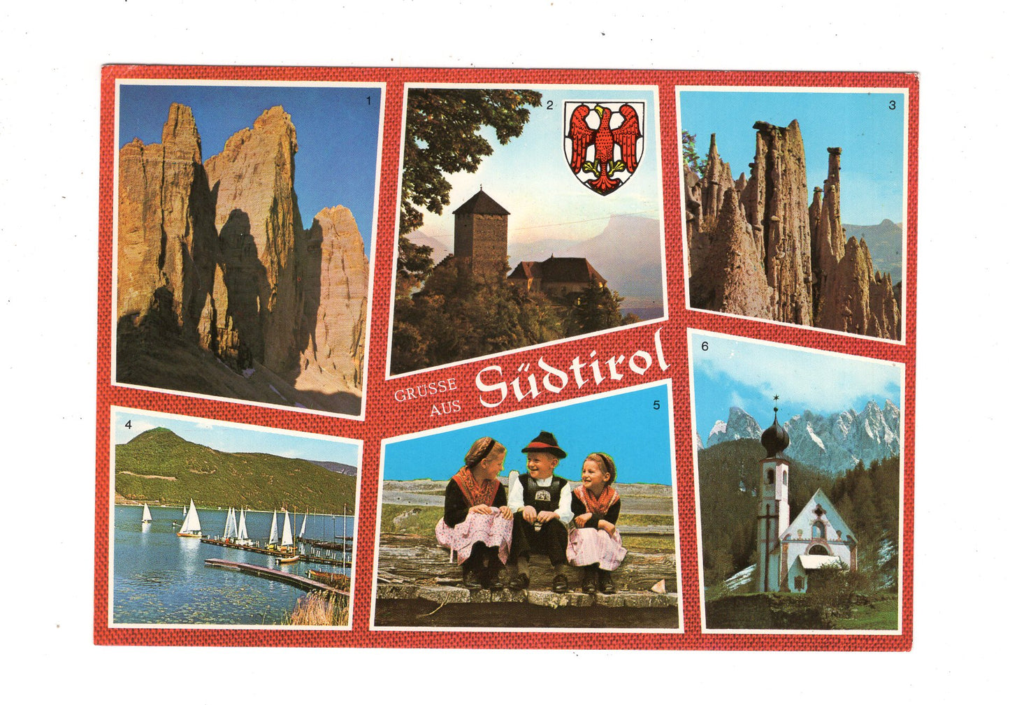 Ansichtskarte Grüße aus Südtirol / Italien