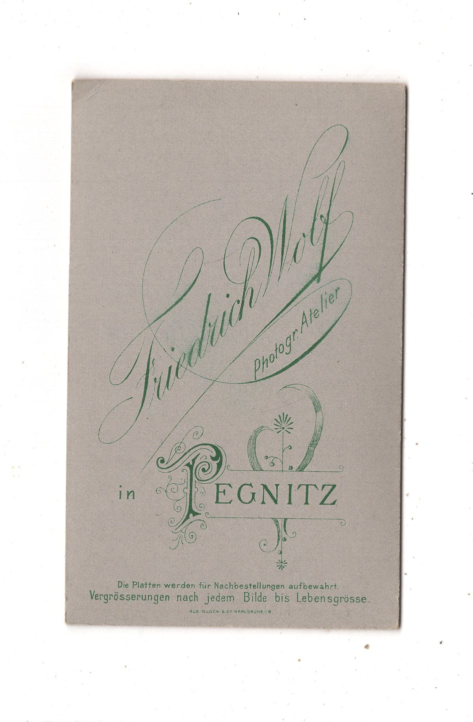 Fotografie Niedliches kleines Kind - Pegnitz 1900er