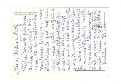 Ansichtskarte Bad Oeynhausen / Wasserspiele und Kurhaus / I1-54