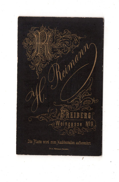 Fotografie Soldat - Freiberg 1880er / CDV M1-09