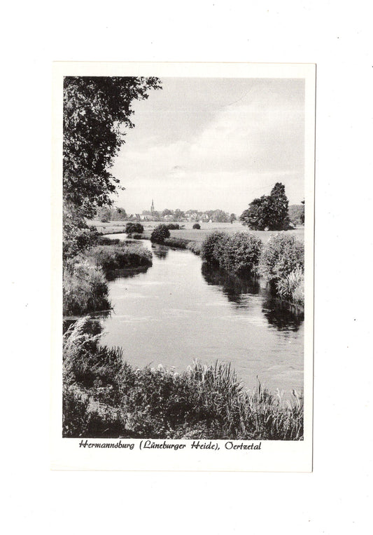 Ansichtskarte Hermannsburg / Lüneburger Heide / Oertzetal